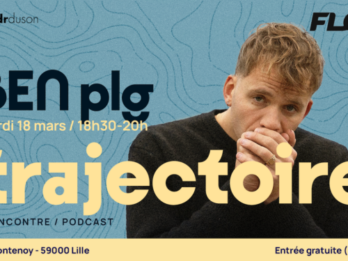 L’Abcdr du Son organise un Trajectoire avec BEN plg et un quiz rap le 18 mars à Lille